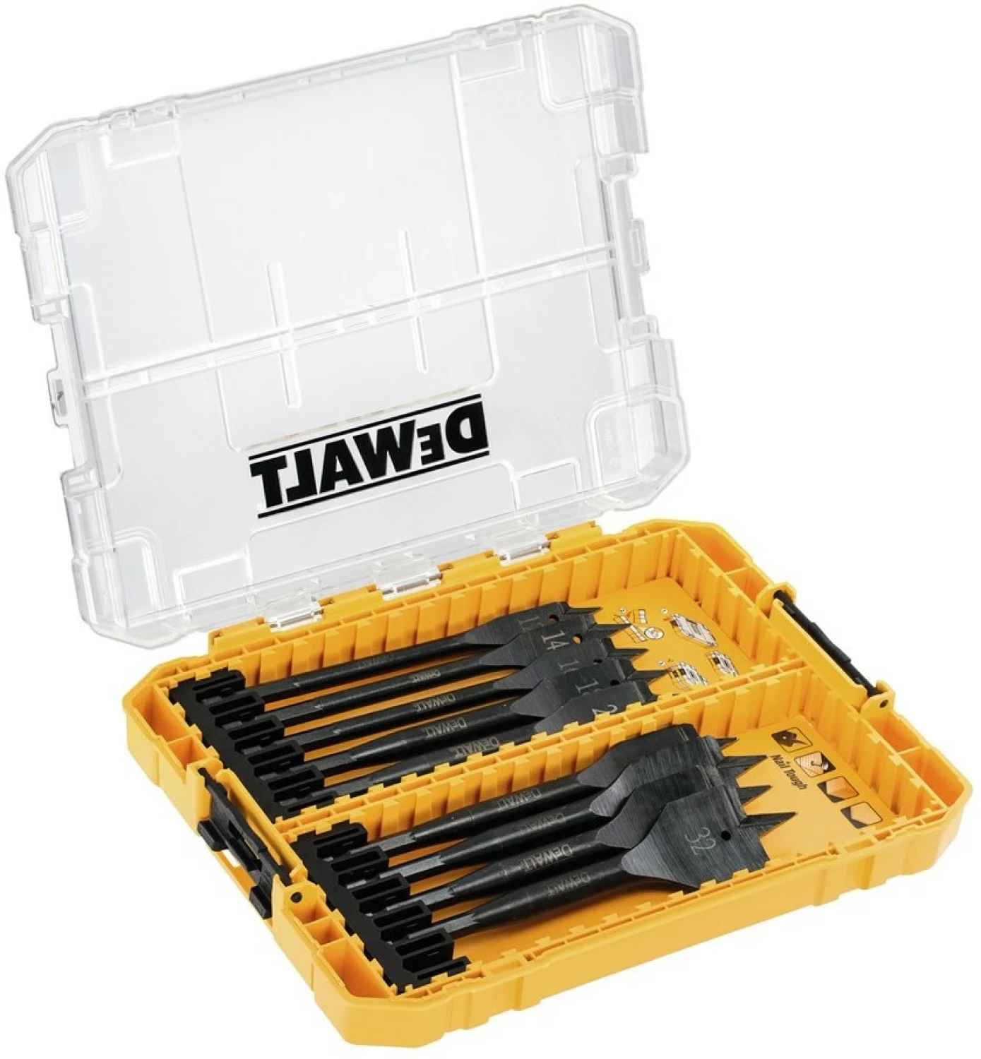 DeWALT DT70751 9-delige exteme impact Speedboren set - 12 / 14 / 16 / 18 / 20 / 22 / 25 / 28 / 32 x 152mm-image