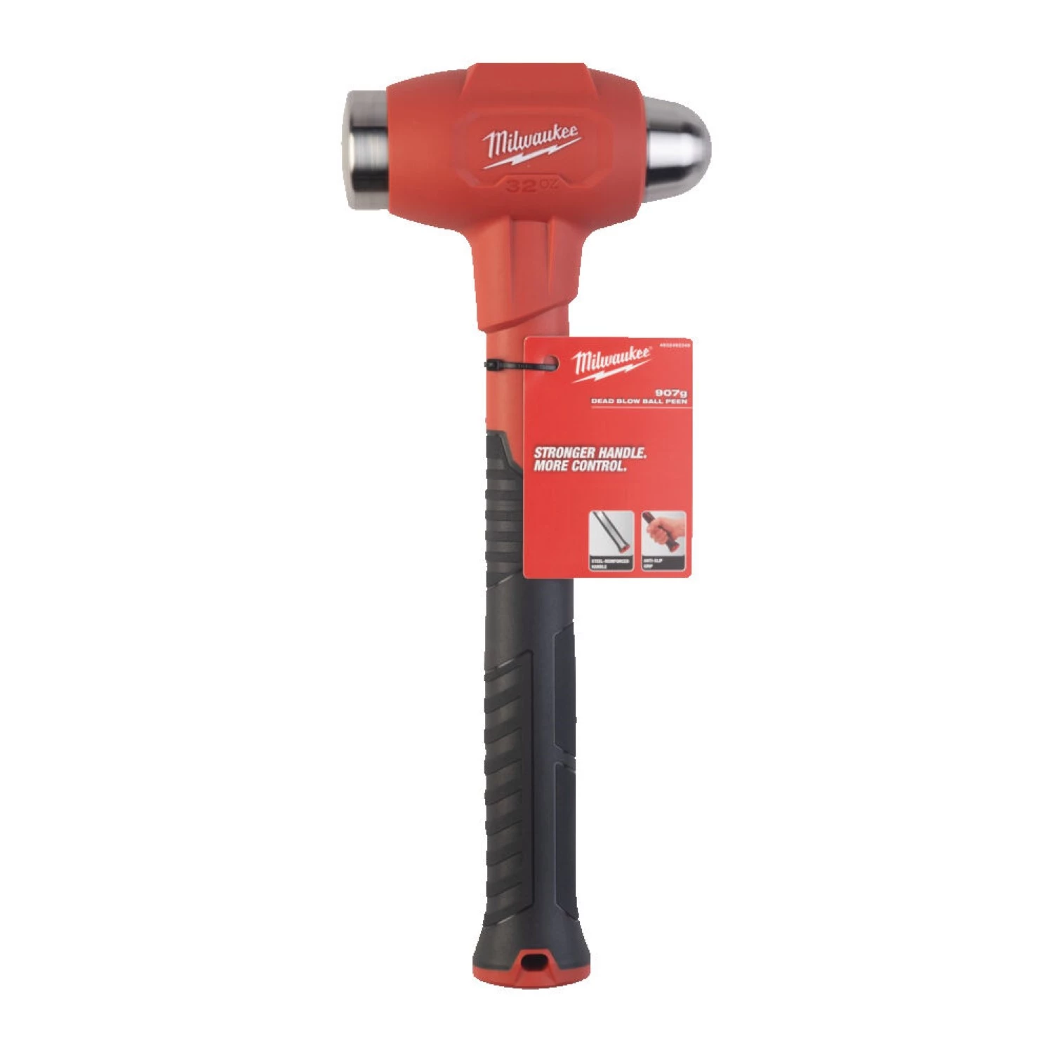Milwaukee 4932492349 Marteau sphérique sans rebond - manche en fibre de verre - 907 grammes-image