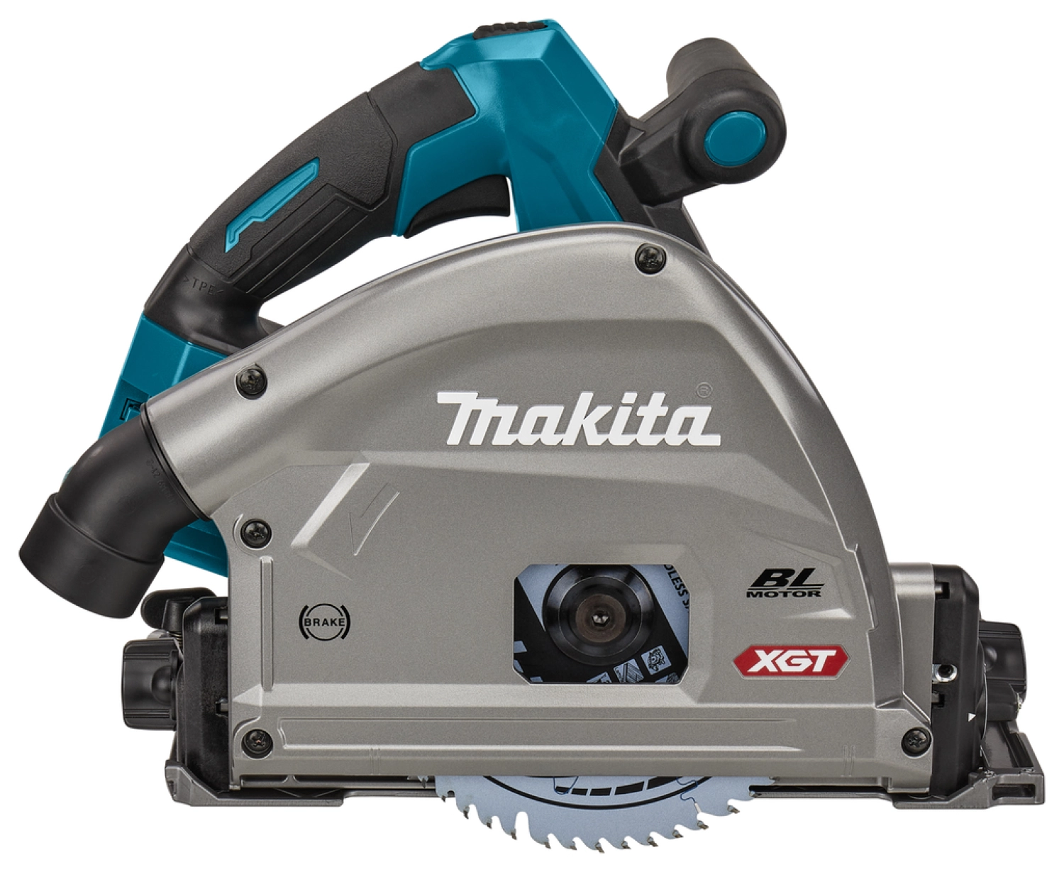 Makita SP001GZ06 XGT 40V Max Li-Ion accu Invalcirkelzaag body in Mbox met AWS zender + 2 geleiderails in tas - 165mm-image