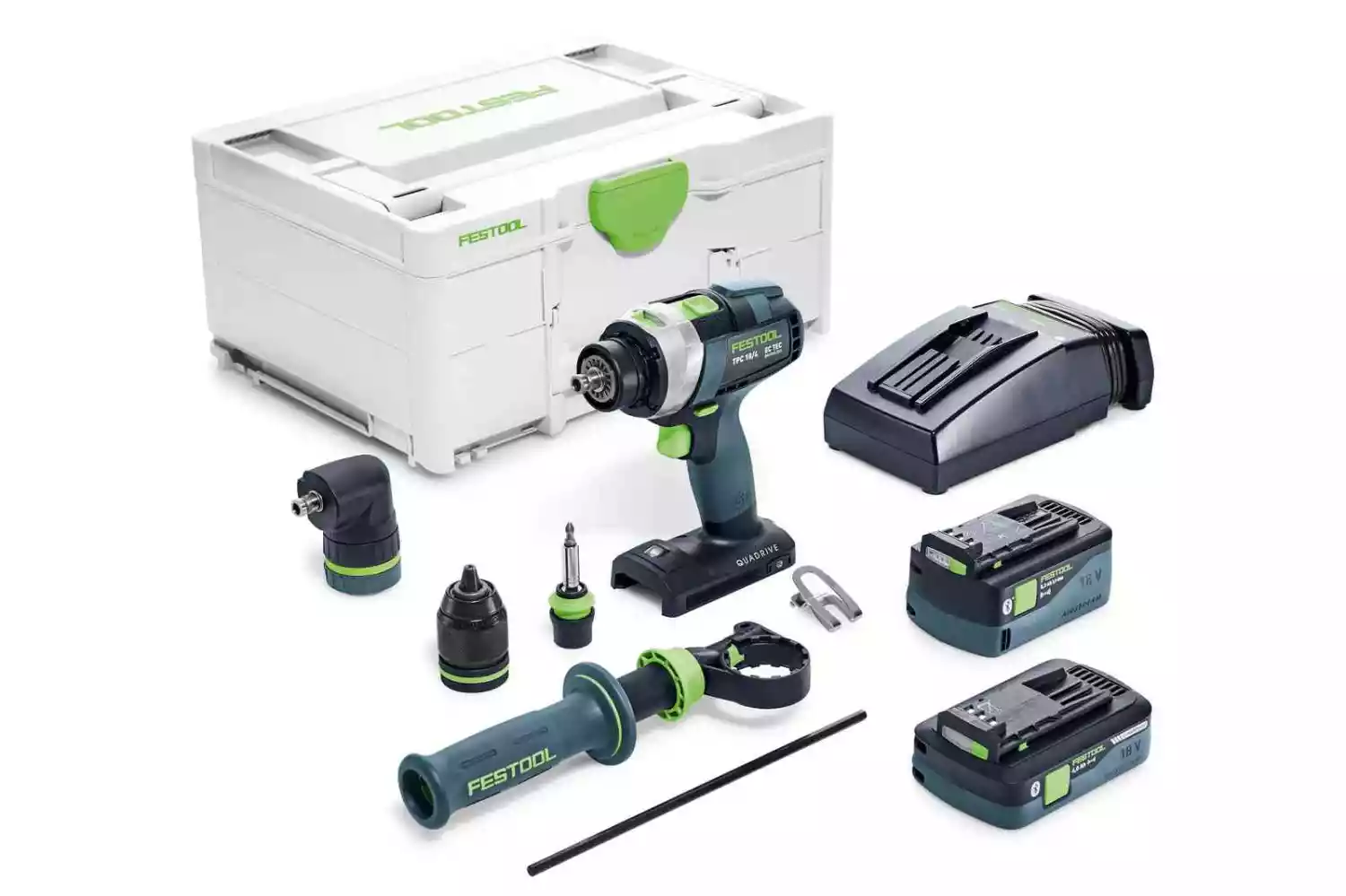 Festool TPC 18/4 5,2/4,0 I-Set - Perceuse-visseuse à percussion sans fil-image