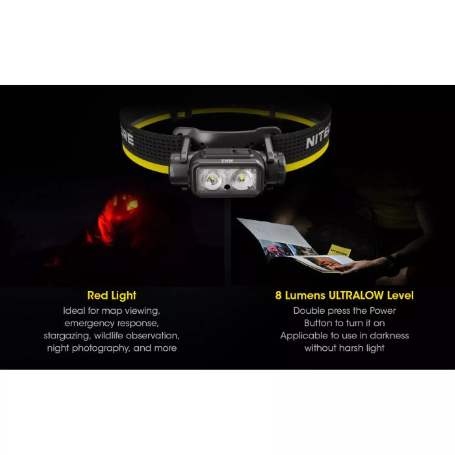 Nitecore NU43 Hoofdlamp - oplaadbaar - 1400Lm - IP68-image