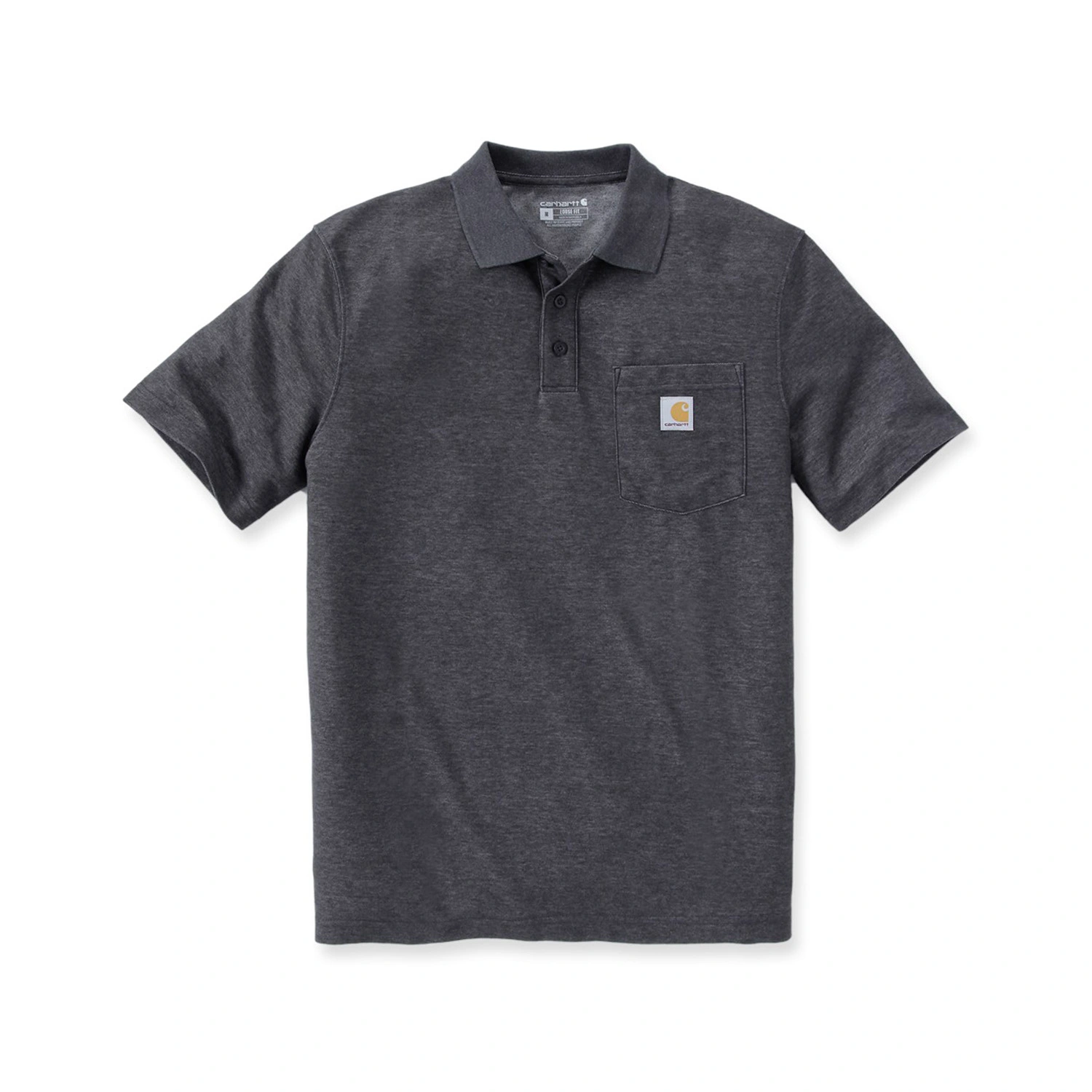 Carhartt Loose Fit Polo - Carbon Heather - XS