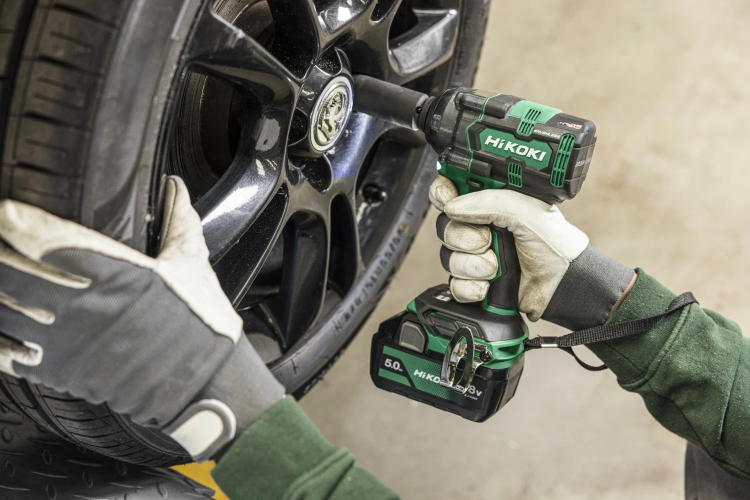 HiKOKI WR18DHW4Z 18V Li-ion accu slagmoeraanzetter body - 1/2"-image