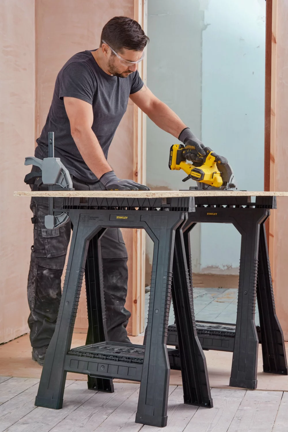 Stanley STST1-70355 - Tréteau Pliable Junior (paire)-image