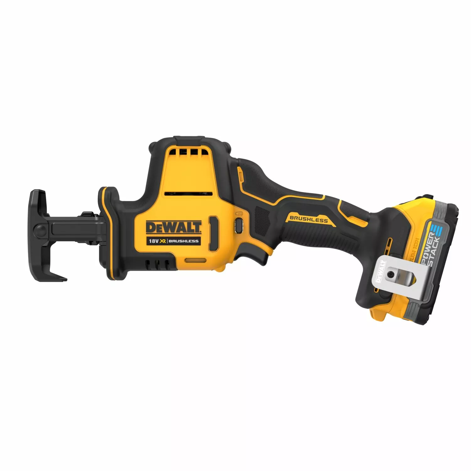 DeWALT DCS369E1T-XJ 18V Li-ion XR Accu Reciprozaag set (1x Powerstack accu) in TSTAK koffer-image