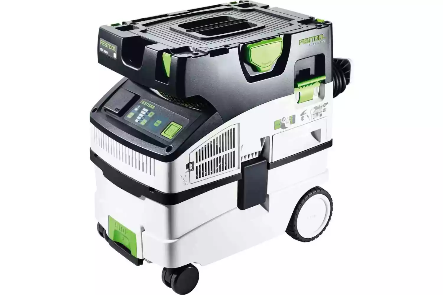 Festool CTM MIDI I Bouwstofzuiger - 1200W - Klasse M - 15L-image