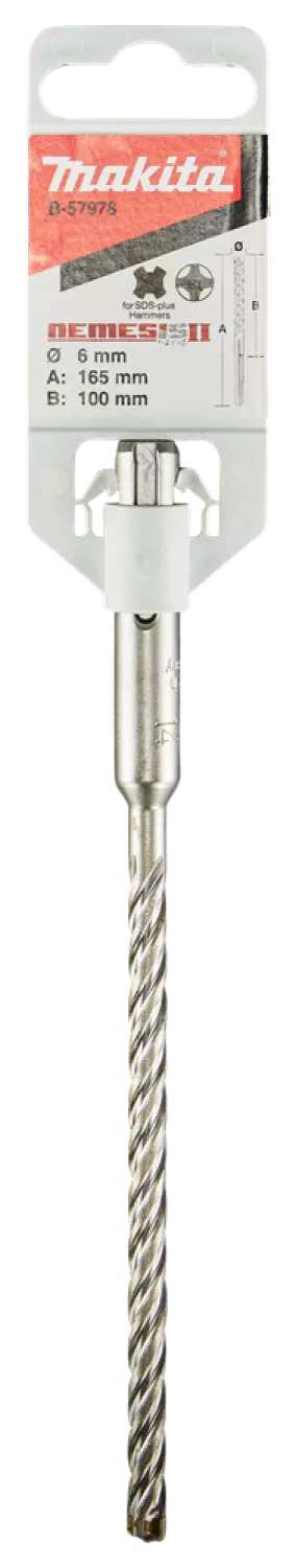 Makita B -57978 Foret SDS-PLUS - 6 x 165 mm - Beton / Stone-image