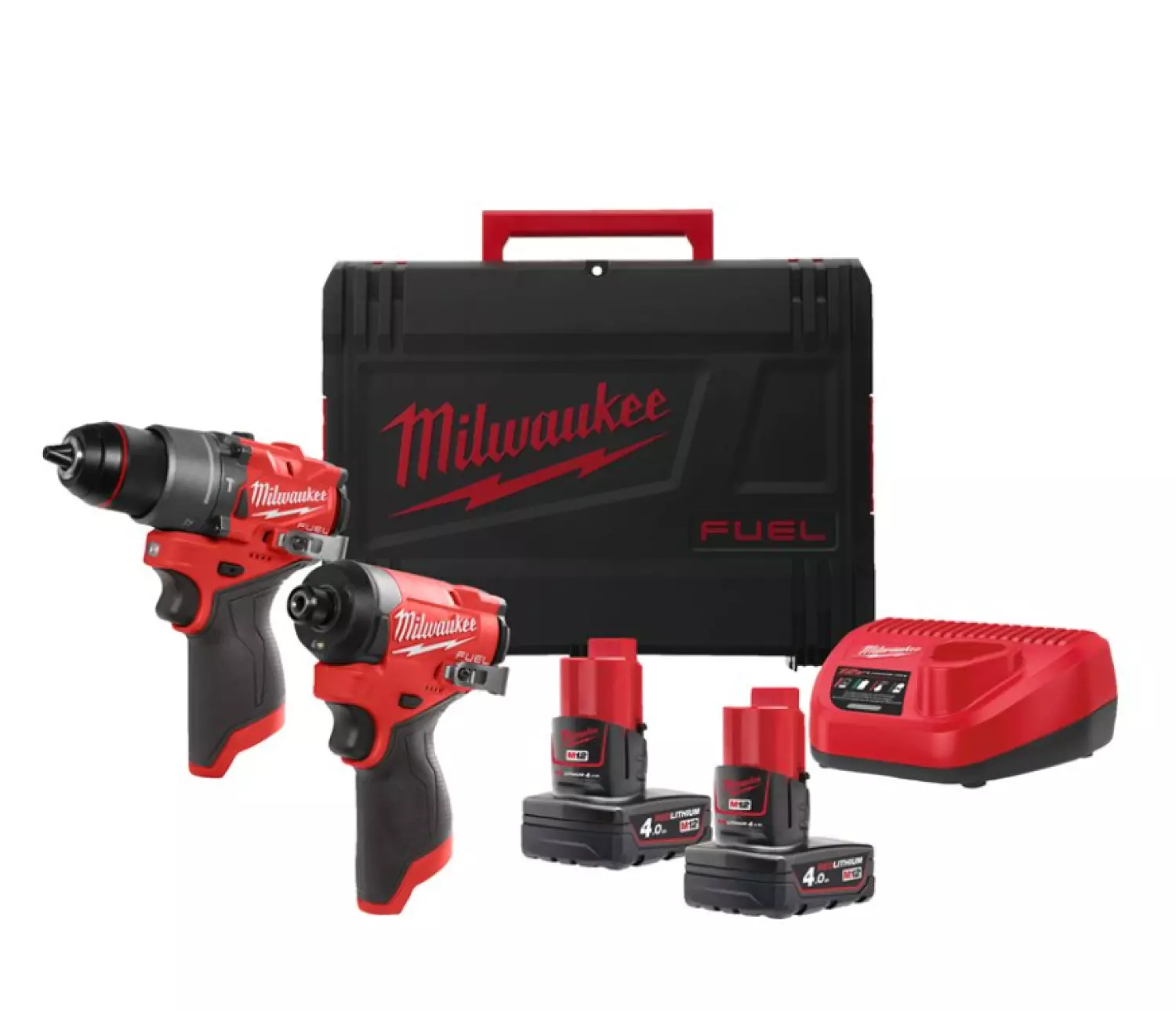 Milwaukee M12 FPP2A2-402X Pack outils sans fil-image