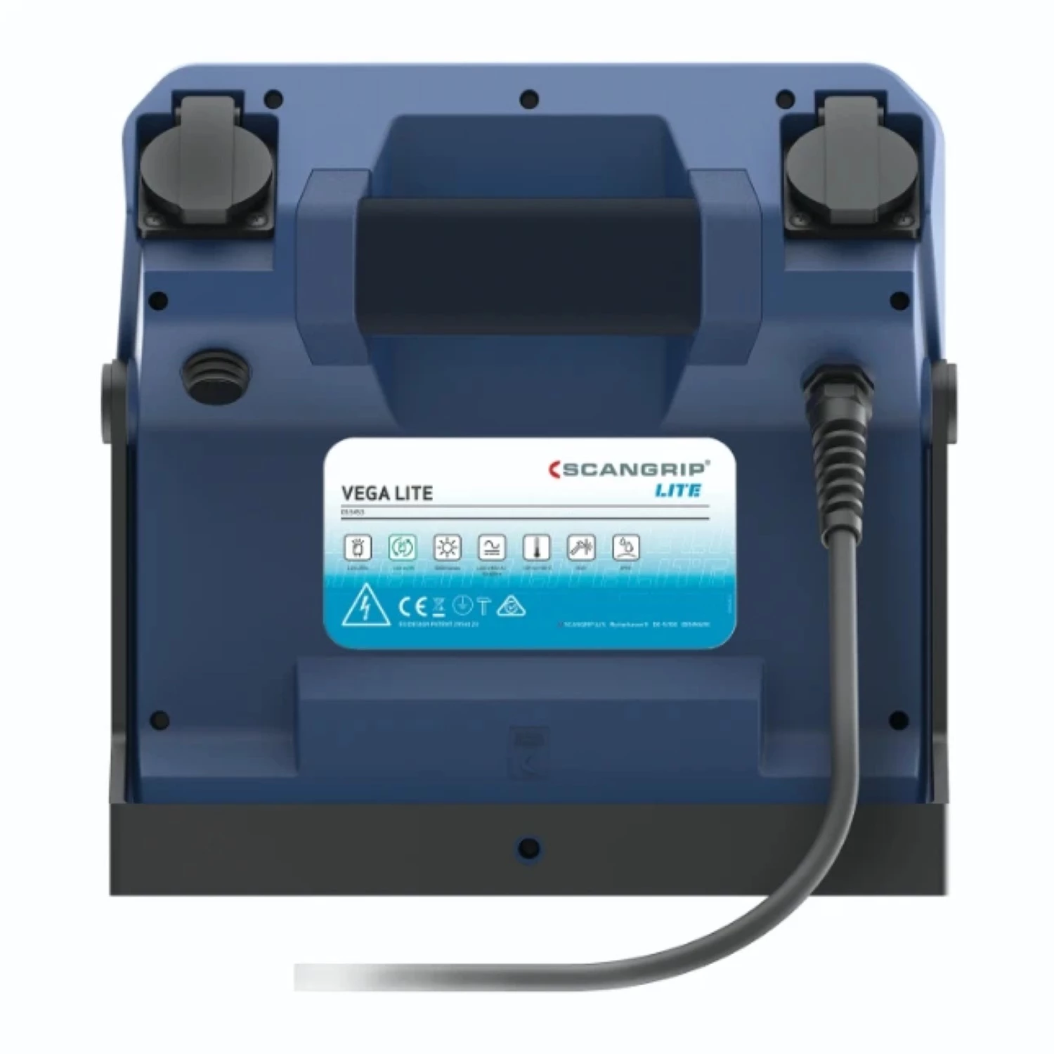 Scangrip Vega Lite 6000 Lampe de chantier LED avec trépied - 6000 Lm - IP54-image