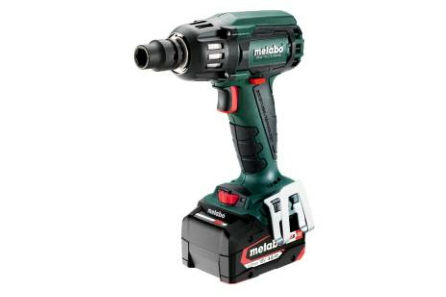 Metabo SSW 18 LTX 400 BL 18V Li-Ion Accu slagmoersleutel set (2x Li-Power 5.2Ah accu) in metaBOX - 400Nm - 1/2" - koolborstelloos-image