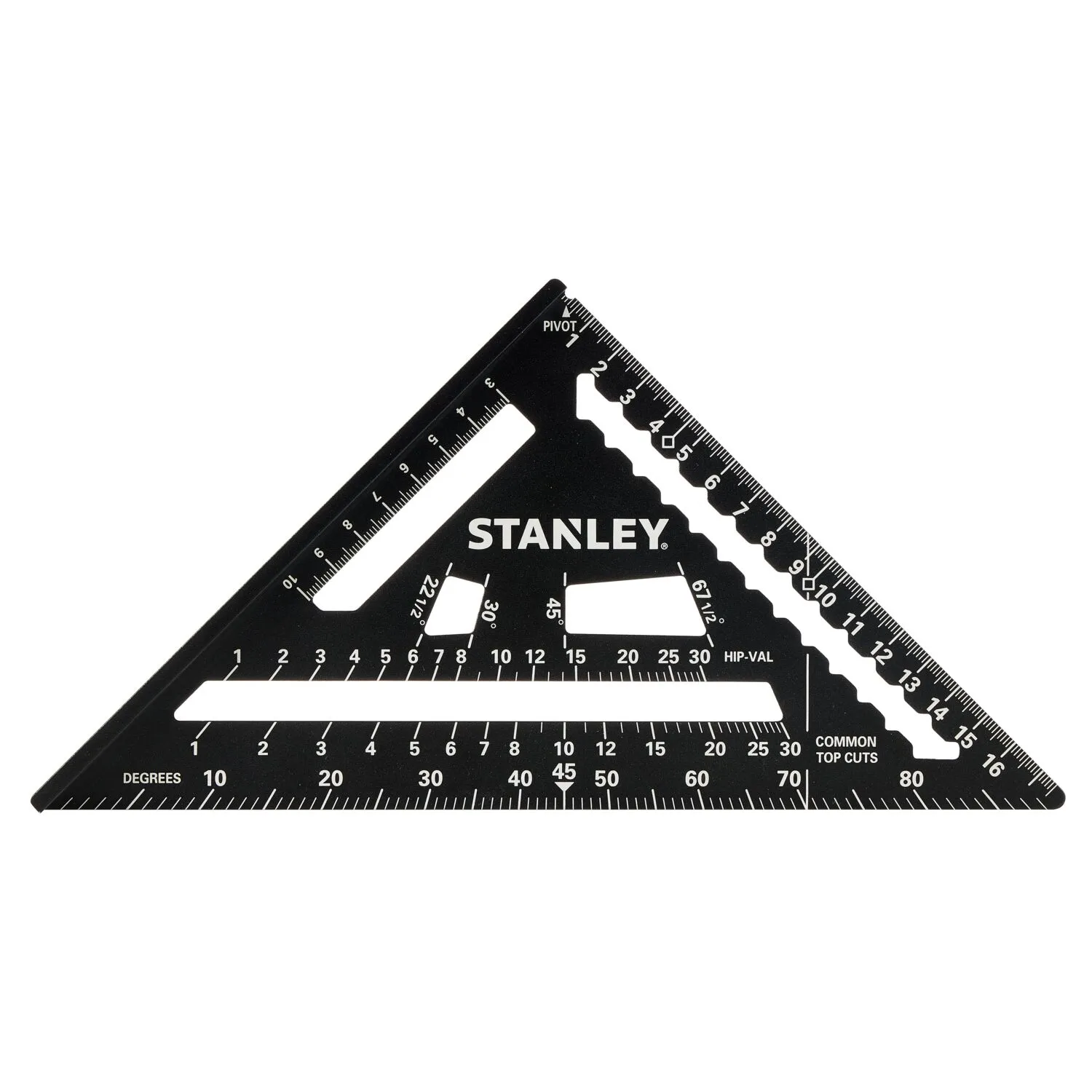 Stanley STHT46101-0 Meetdriehoek - Aluminium - 18cm
