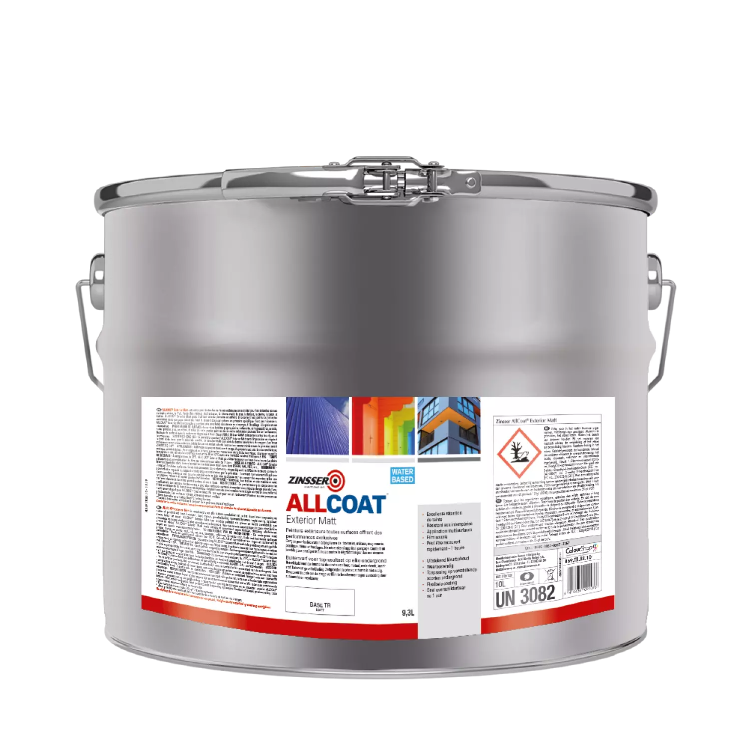 Zinsser Allcoat Exterior Matt BASE TR 10L-image