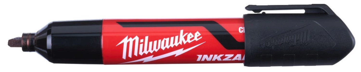 Milwaukee 4932471554 INKZALL™ Marqueur - Chisel L - Noir - 6.2 mm (3pcs)-image