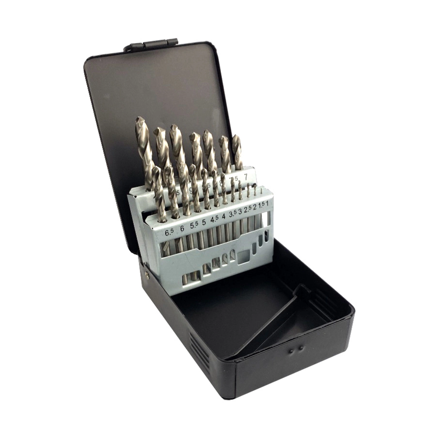Fit-to-Fix 4000110003 19-delige Uni Metaalborenset DIN338 - HSS-G - 1-10mmx0.5cm-image