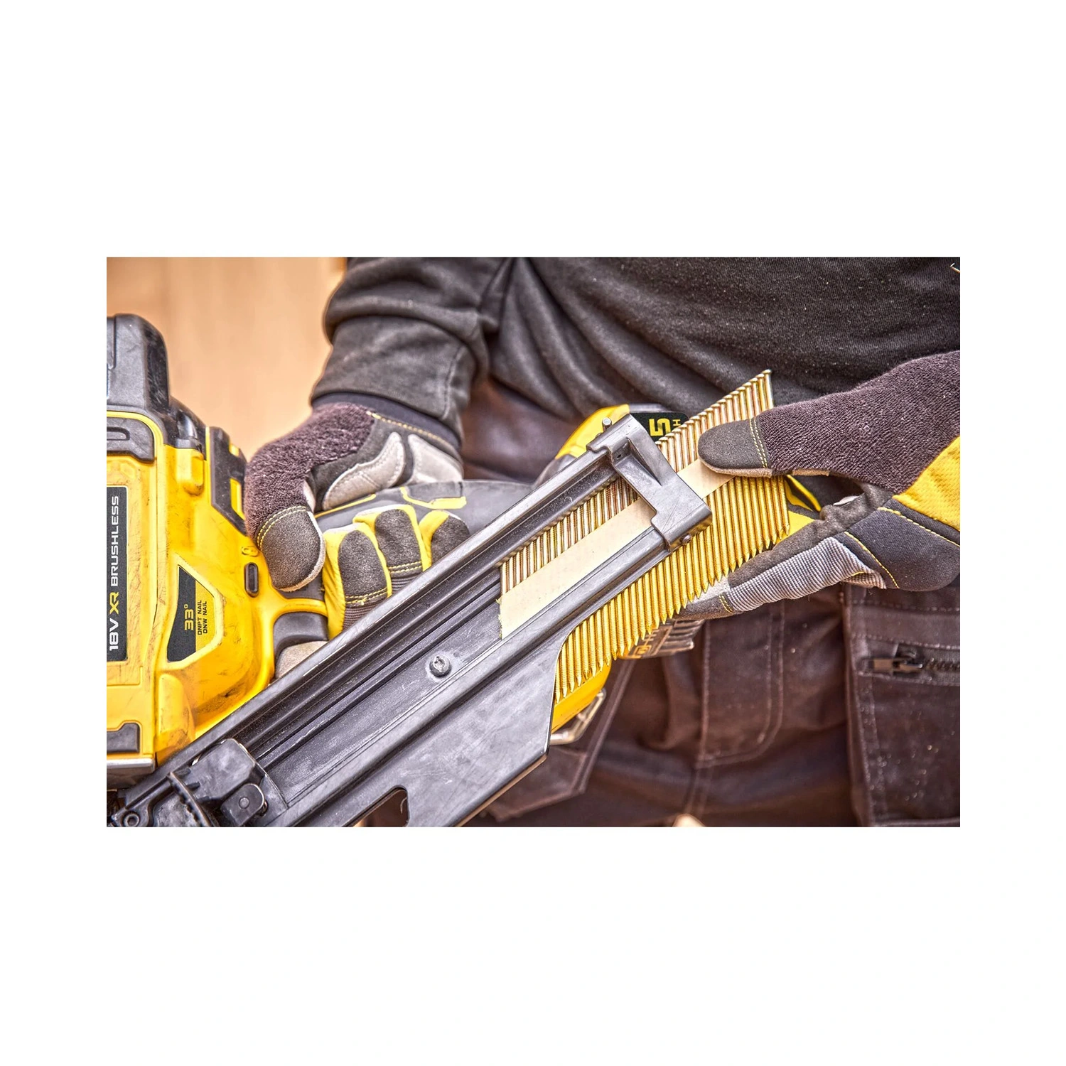 DeWALT DCN930P2 18V Li-ion Set Cloueuse sans fil (2x 5.0Ah batterie) en Tstak - 50-90mm - 2-Speed