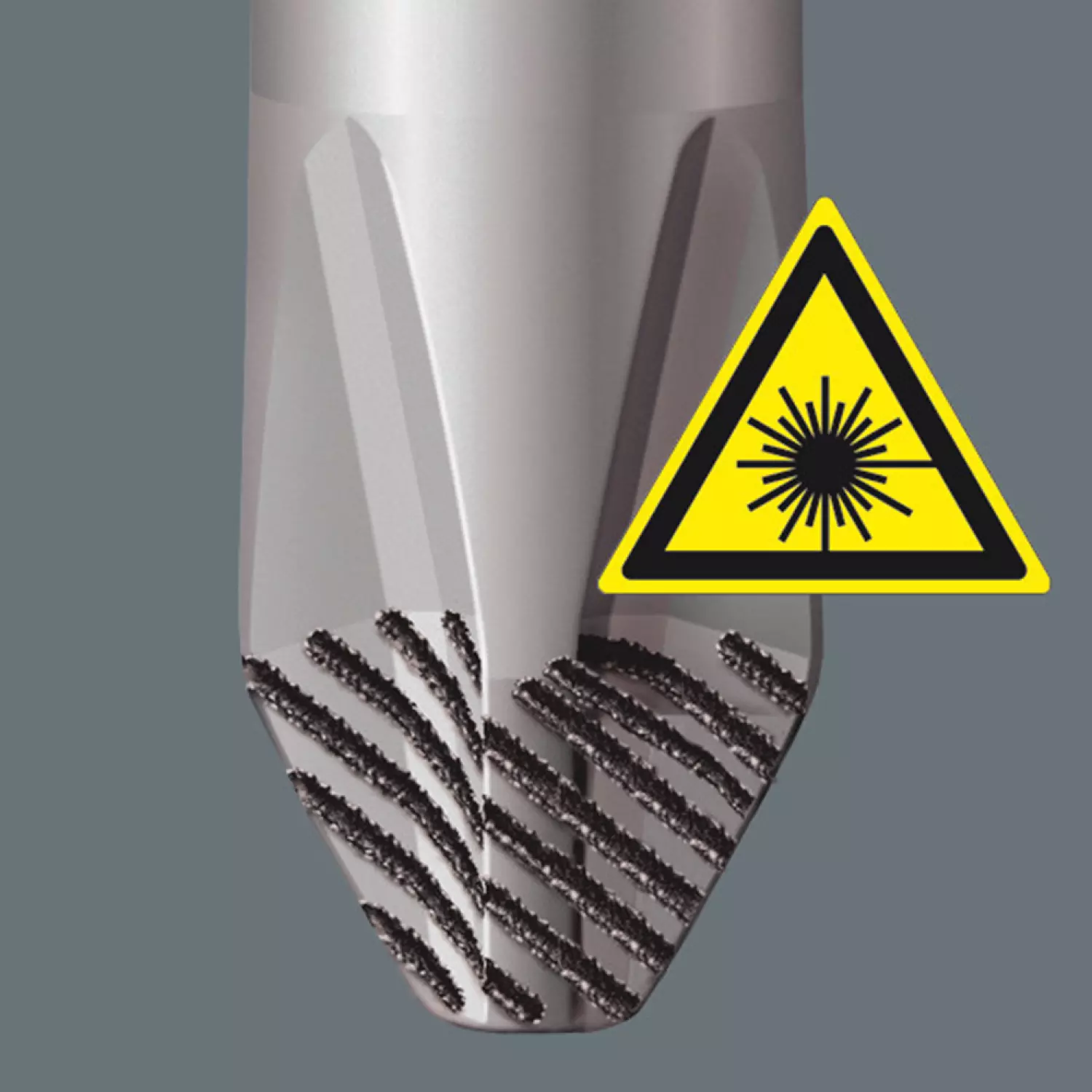 Wera 05110004001 Kraftform Plus Schroevendraaier met smalle sleufkop - Sleuf - 4 x 100mm