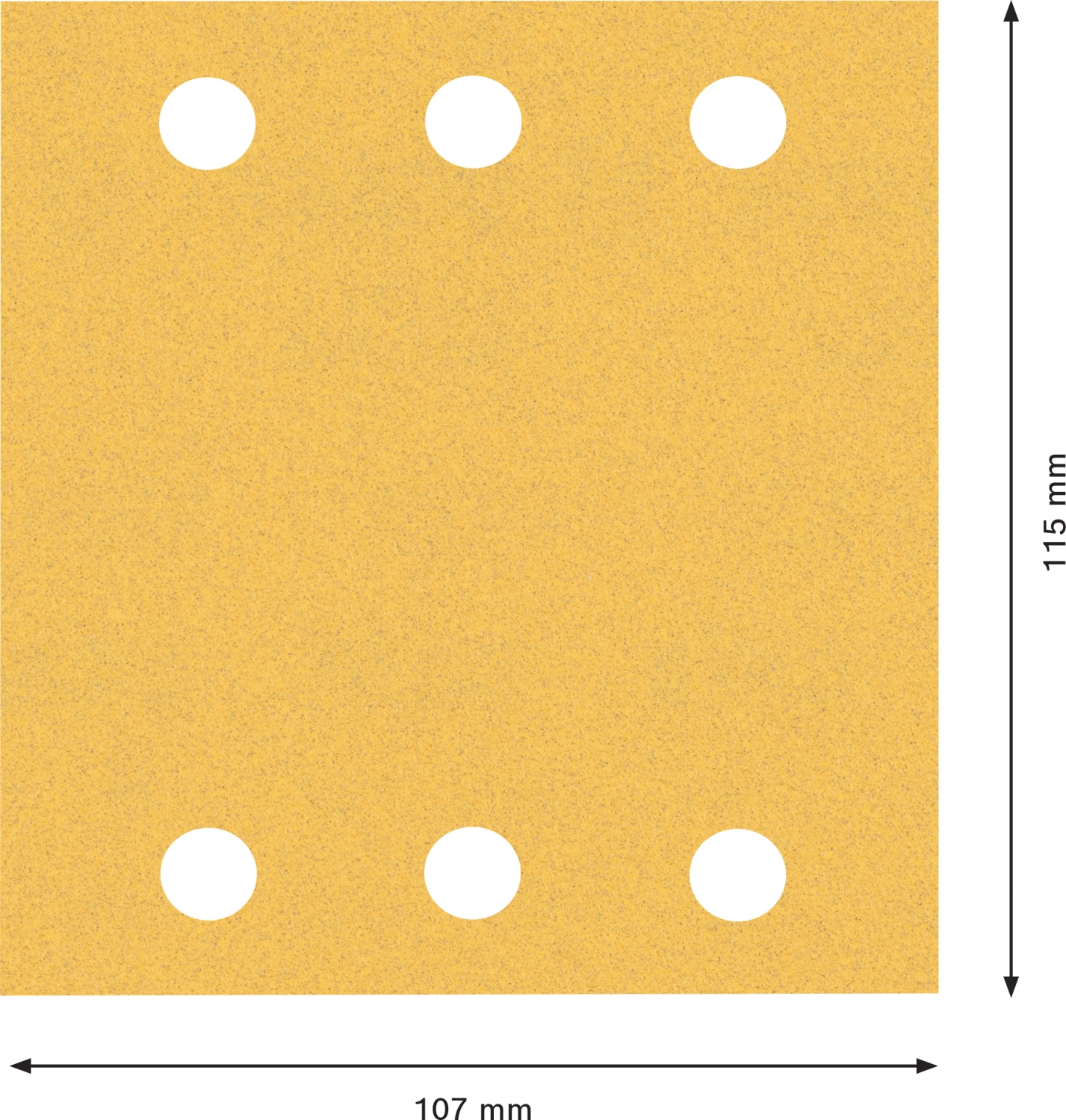 Bosch EXPERT C470 Schuurvel Best for Wood and Paint - 115 x 107mm - 10 st.-image