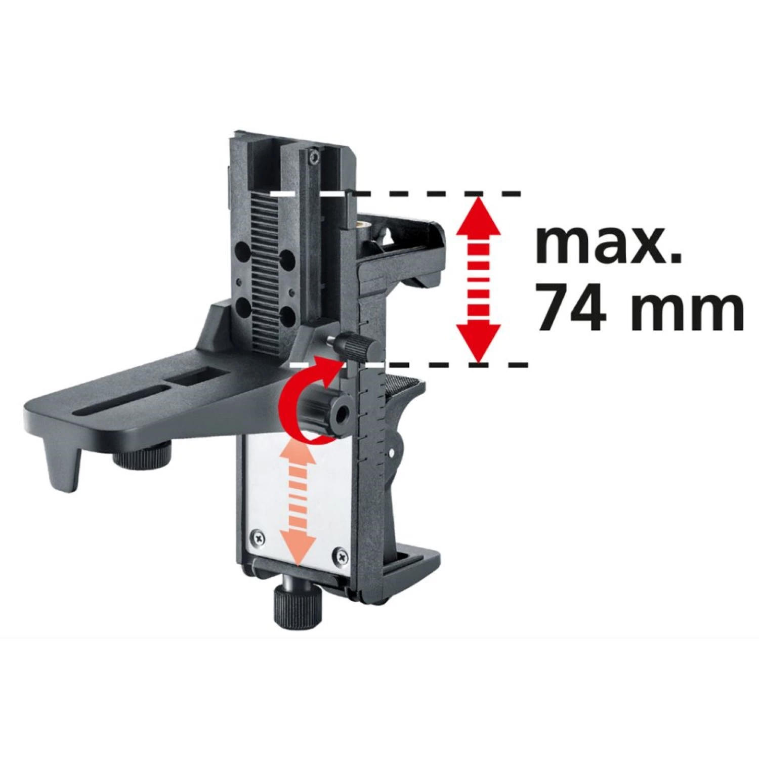 Laserliner CrossGrip Pro Klem- en wandhouder - magnetisch - 1/4"-image
