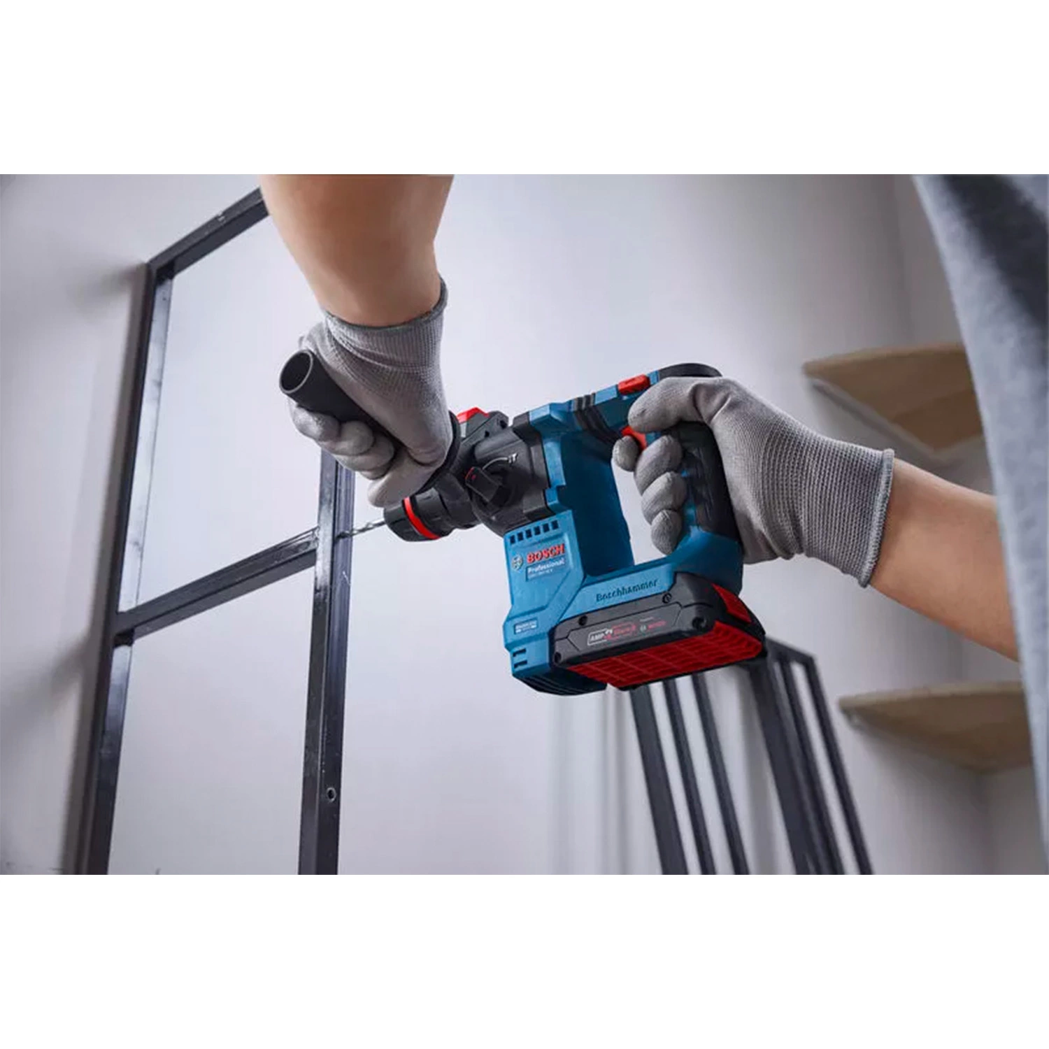 Bosch GBH 18V-18 X SDS-plus batterie ONECHUCK marteau perforateur dans L-Boxx - 1,5 J-image