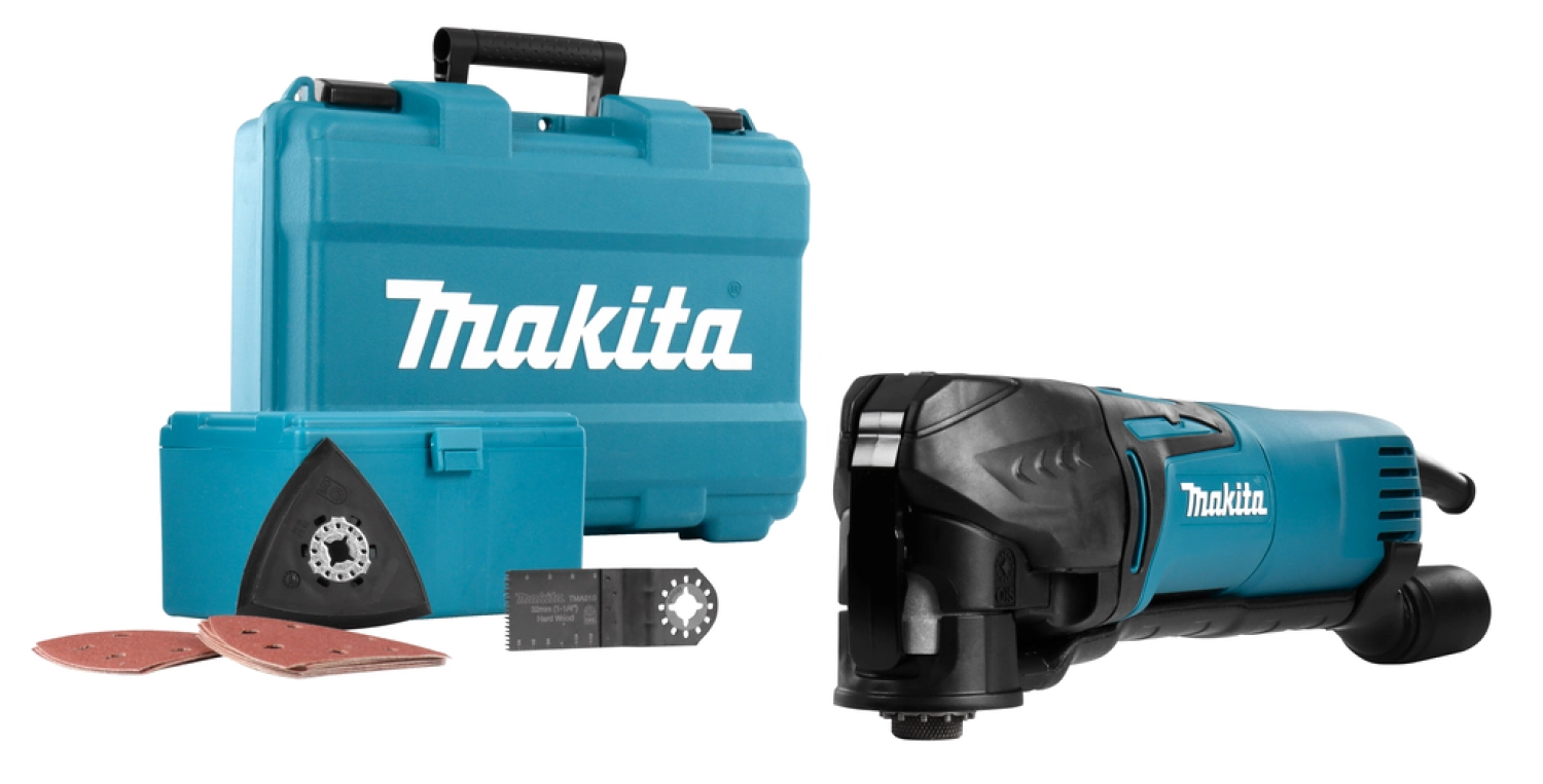 Makita TM3010CX15 Multitool + accessoires in koffer - 320 Watt-image