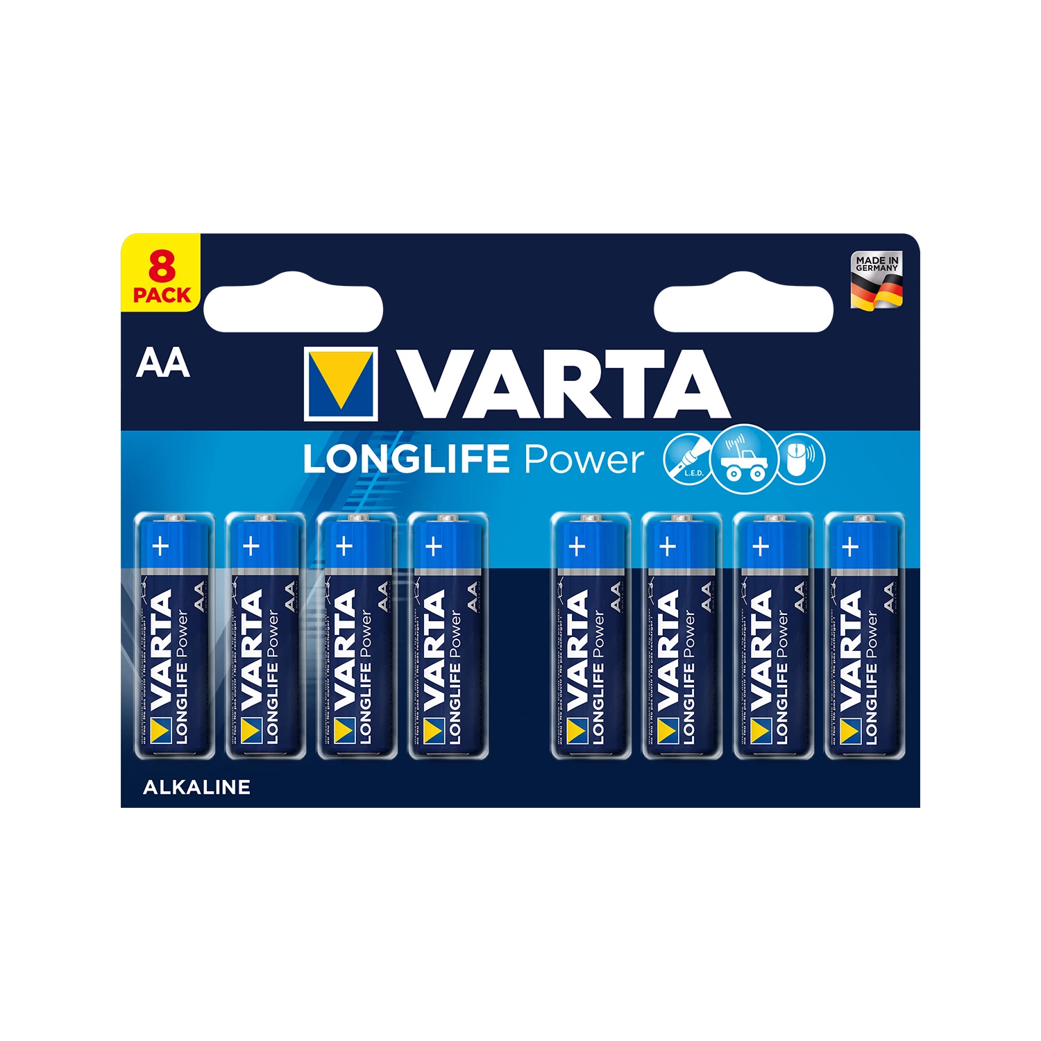Varta Longlife Power batterij AA - 8 stuks-image