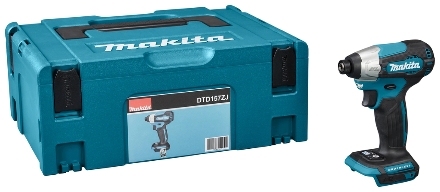 Makita DTD157ZJ 18V Li-ion Accu Slagschroevendraaier body in Mbox-image