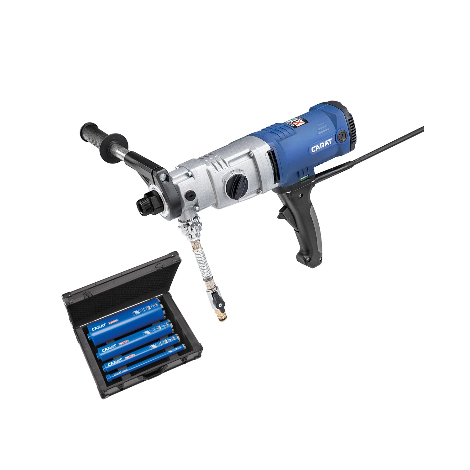 Carat A-2100P Diamantboormachine incl. 4 diamantboren in koffer-image