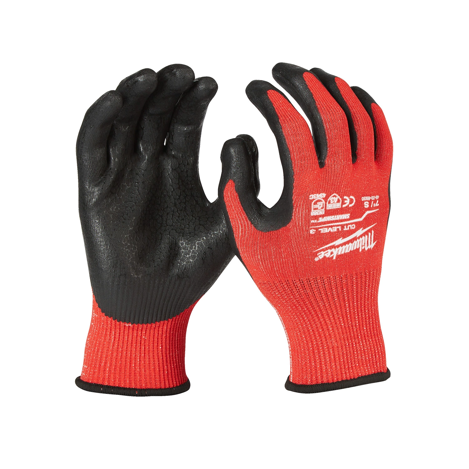 Milwaukee 4932498520 Gants de travail enduits, classe de protection contre les coupures 3/C - M