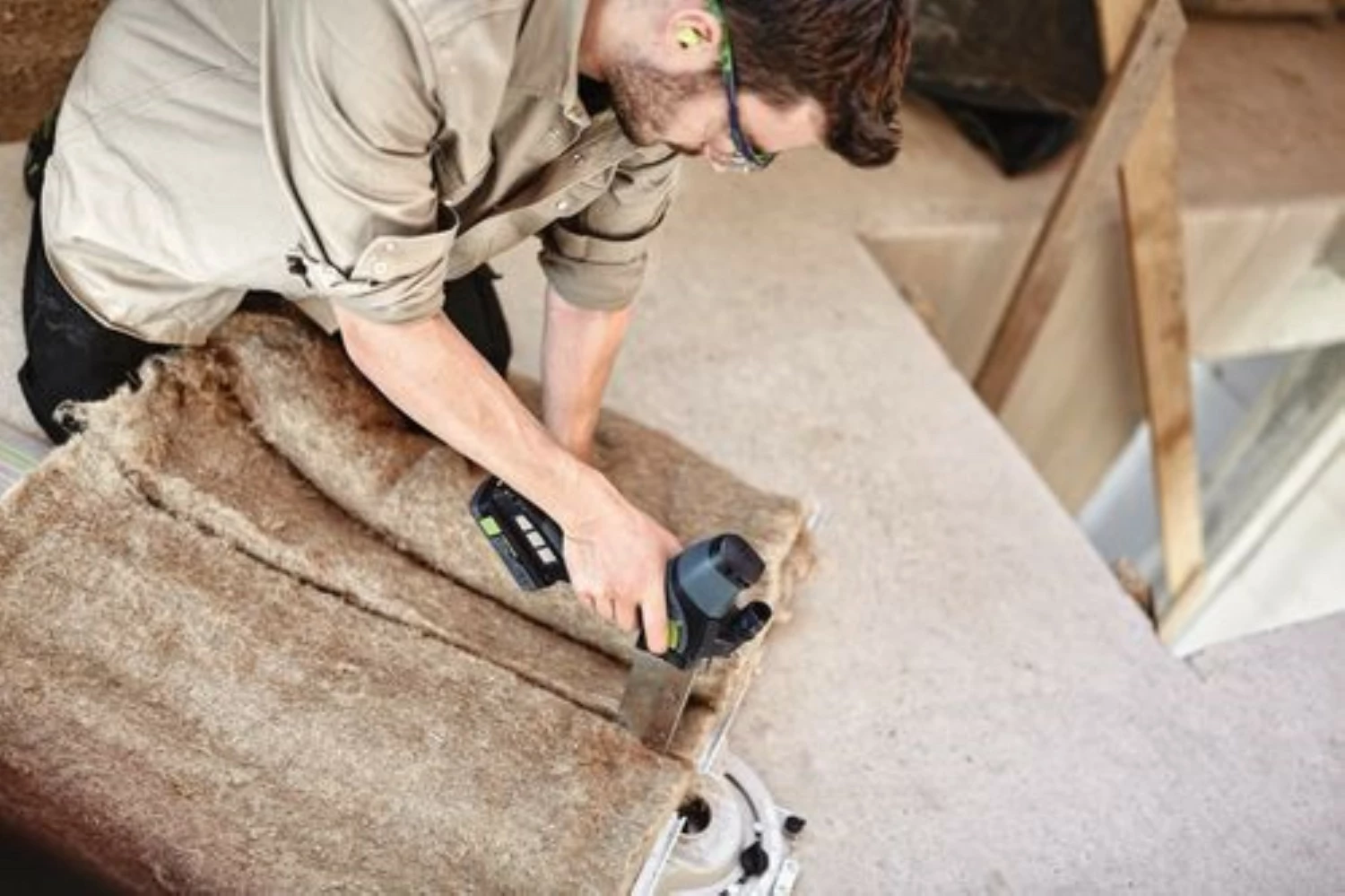 Festool ISC 240 HPC 4,0 EBI-Plus - Scie sans fil pour matériaux isolants-image