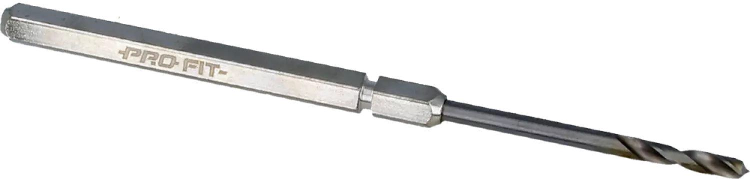 ProFit DDH2MPCTHD Click & Drill 'Heavy Duty' opnameschacht zeskant 10 met vaste centreerboor HM tipped langmm-image