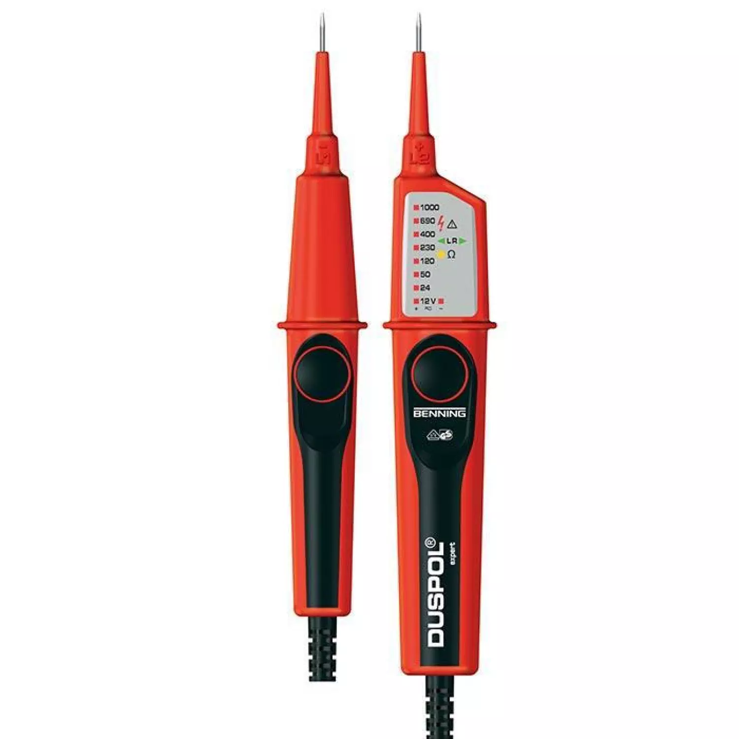 Benning 44050262 DUSPOL Expert Tweepolige spanningstester - AC/DC 1000V-image