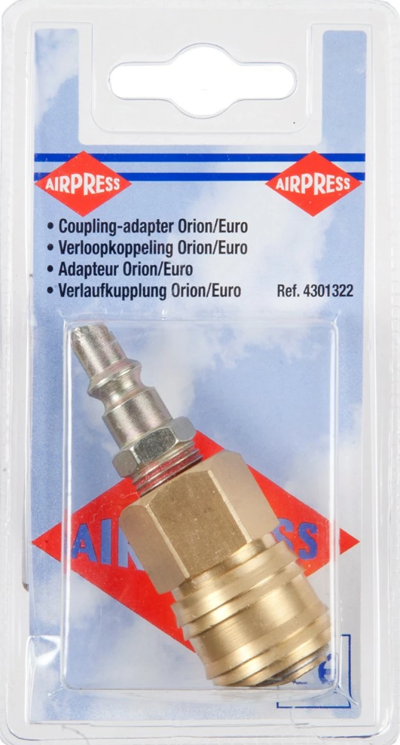 Airpress 4301322 - Verloopkoppeling type Orion/Euro-image