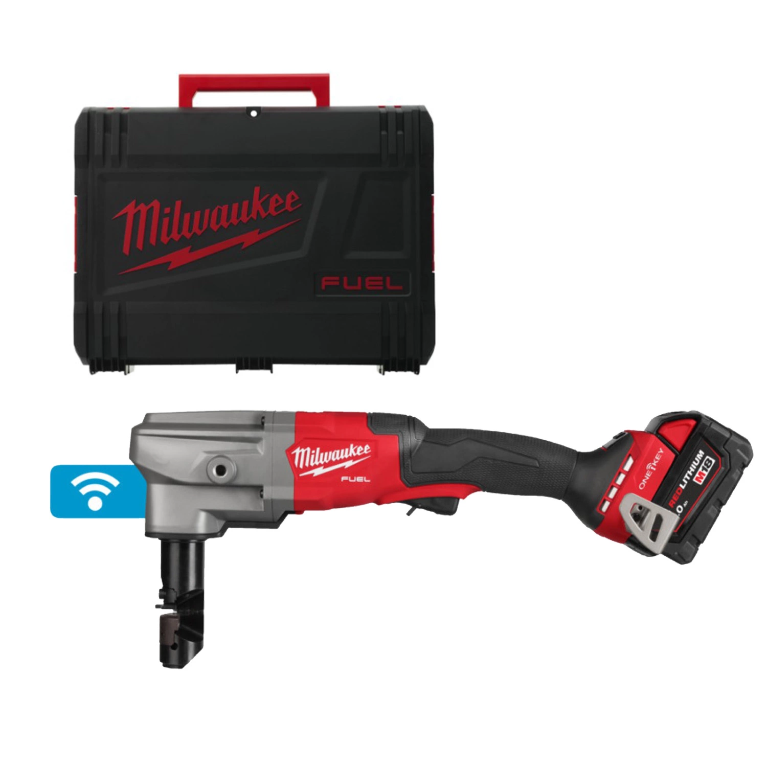 Milwaukee M18 FNB35-0X Corps de grignoteuse sans fil 18 V Li-ion dans un coffret HD - 3,5 mm-image