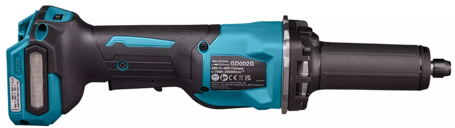 Makita GD002GZ 40V XGT Li-ion accu rechte slijper body met veiligheidsschakelaar-image