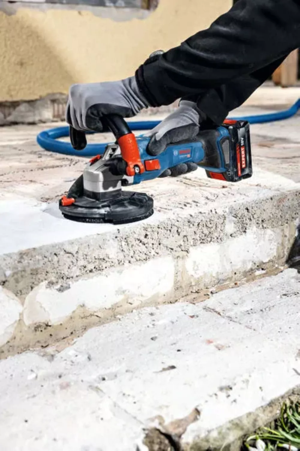 Bosch GBR 18V-15 S Meuleuse à béton 18 V - 125 mm - M14-image