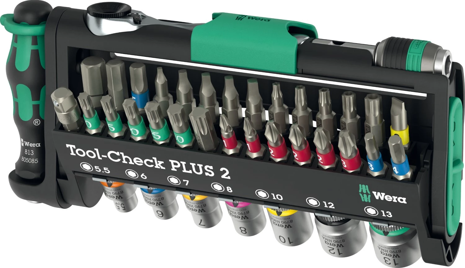 Wera 05049056001 Tool-Check PLUS 2 Jeu d'outils dans Tool-Check - 39 pièces-image