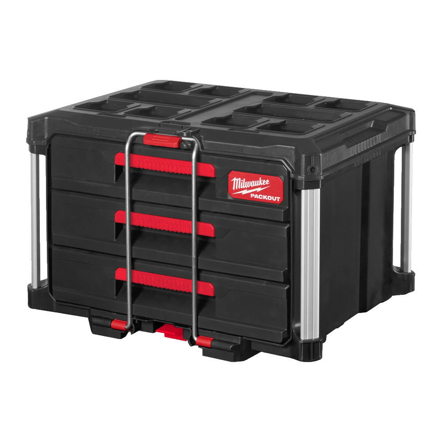 Milwaukee 4932472130 Packout gereedschapskoffer met 3 lades-image