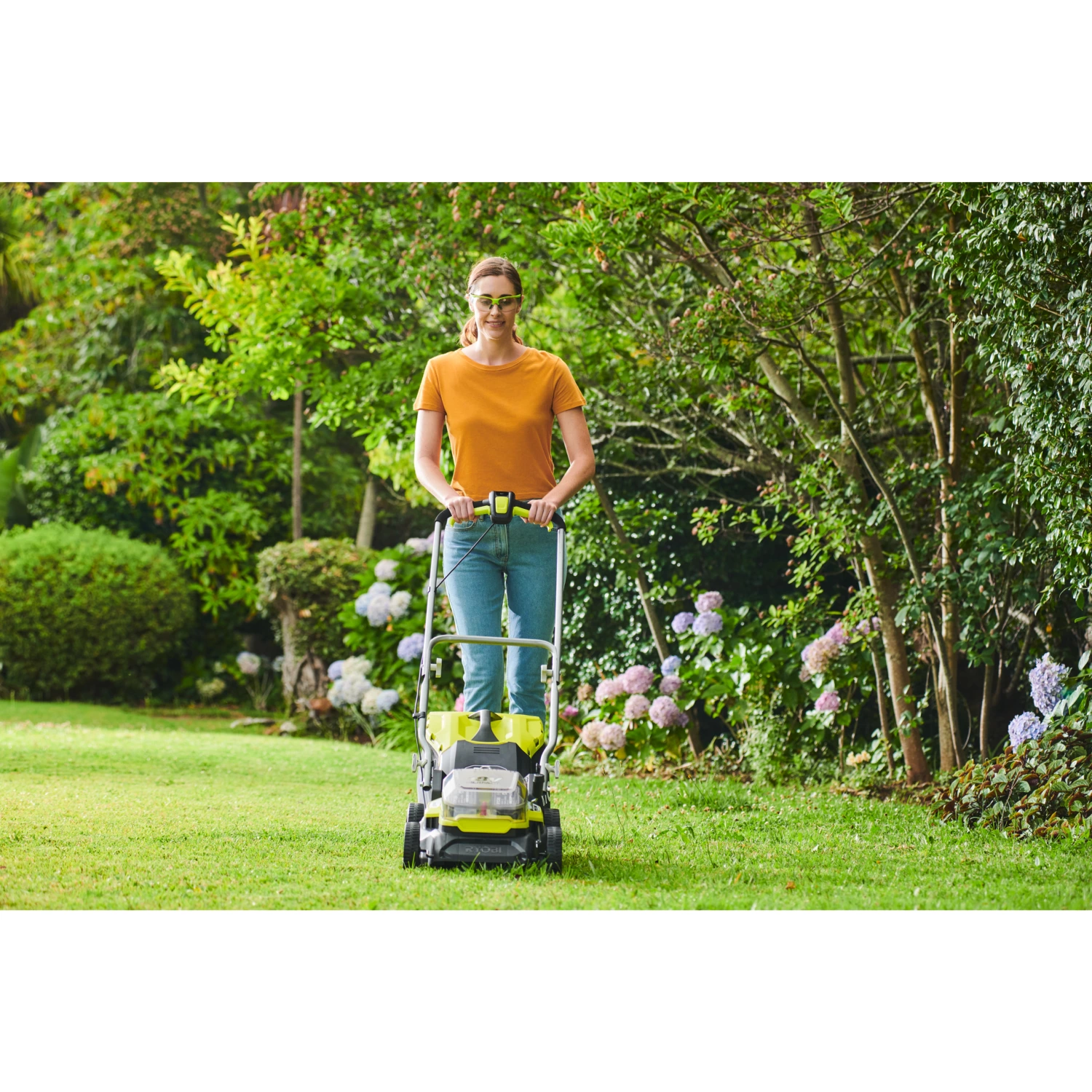 Ryobi RY18LM37A-140 18V Li-Ion accu grasmaaier set (1x 4.0Ah accu) - 37cm-image