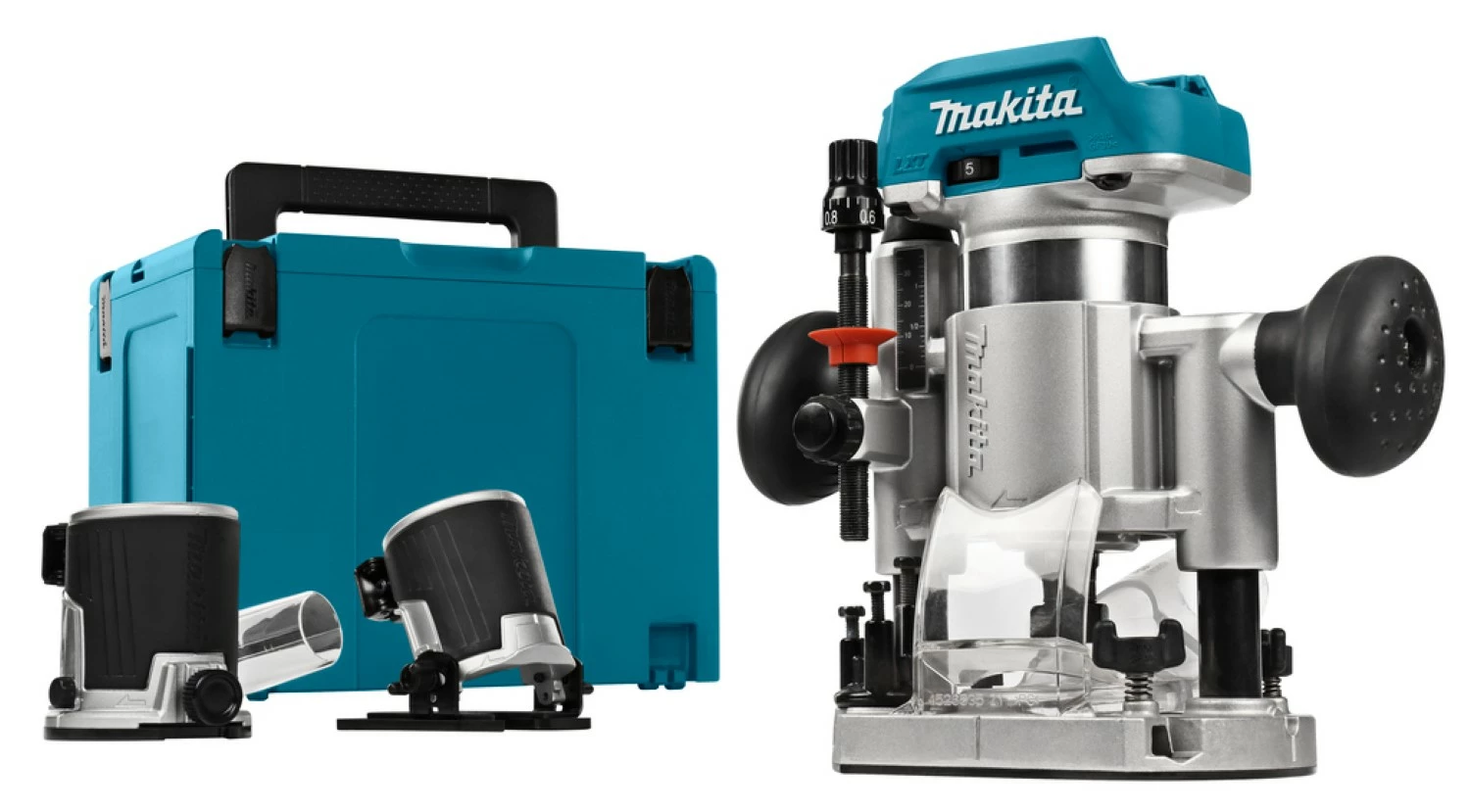 Makita DRT50ZJX2 18V Li-Ion accu boven-/kantenfrees body in Mbox-image