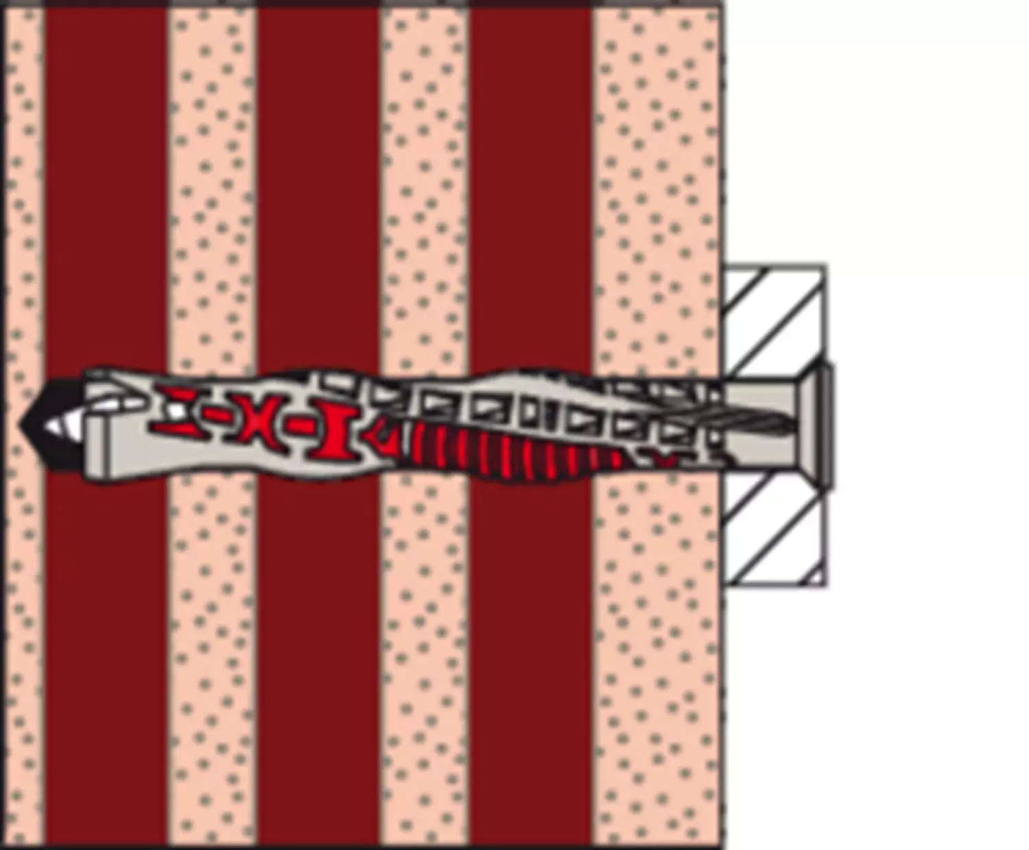 Fischer 562162 Constructieplug DuoXpand - 10 x 230 T - TX40 - verzonken schroef (50st)-image