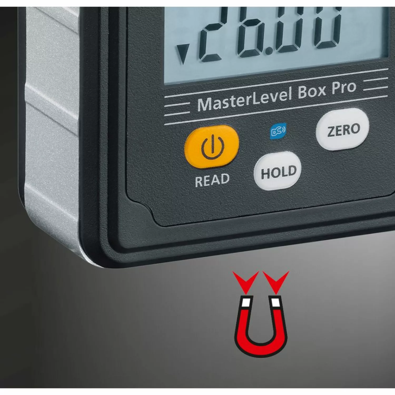 Laserliner MasterLevel Box Pro Niveau à bulle numérique - magnétique - Bluetooth - 59 mm-image