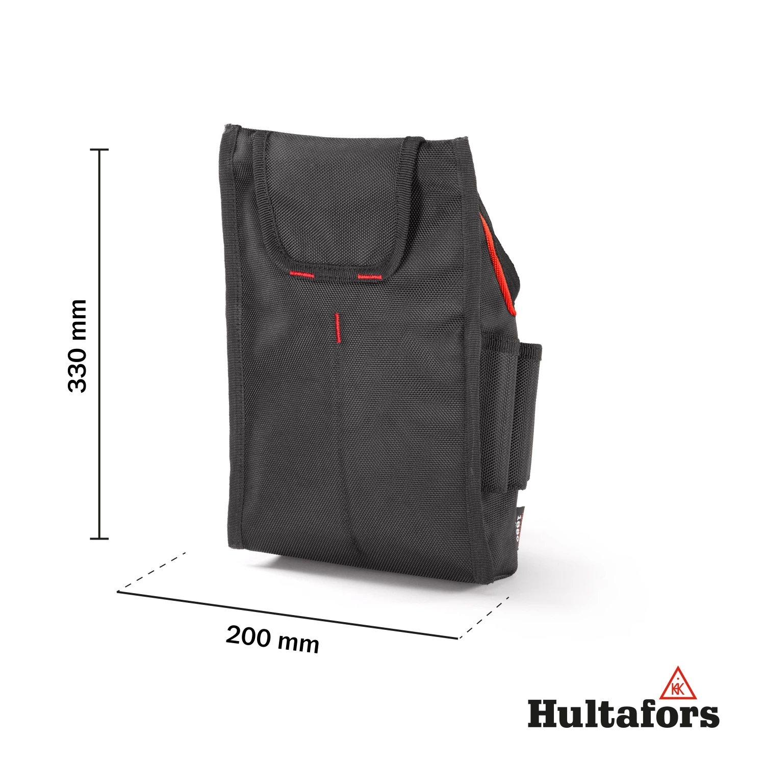 Hultafors 592040 Sac à outils utilitaire à fermeture éclair - 18 poches/supports à outils-image