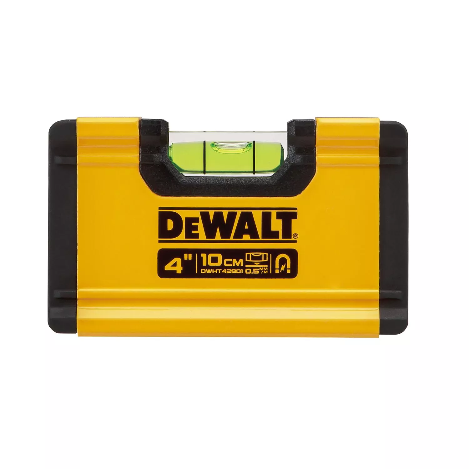 DeWALT DWHT42801-5 Niveau de poche - magnétique - 100 mm-image