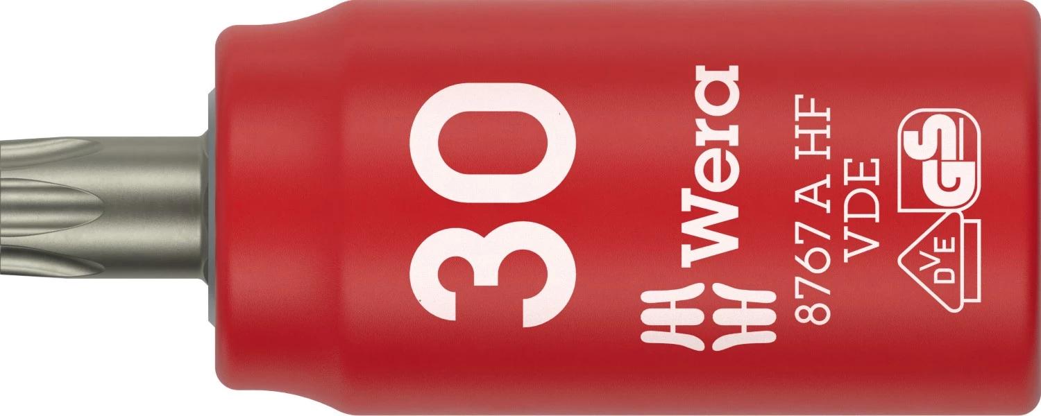 Wera 05005920001 8767 C VDE HF TORX® Zyklop embout isolé - 1/4 » - TX 30-image