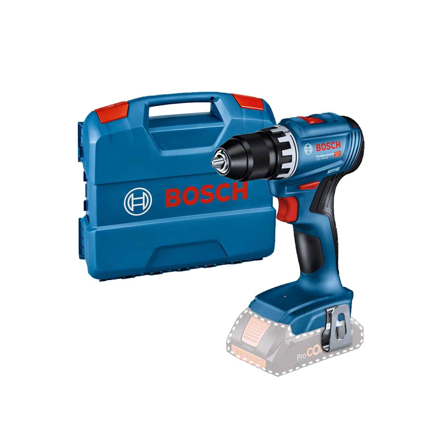 Bosch GSR 18V-45 Perceuse visseuse sans fil - 45 Nm-image
