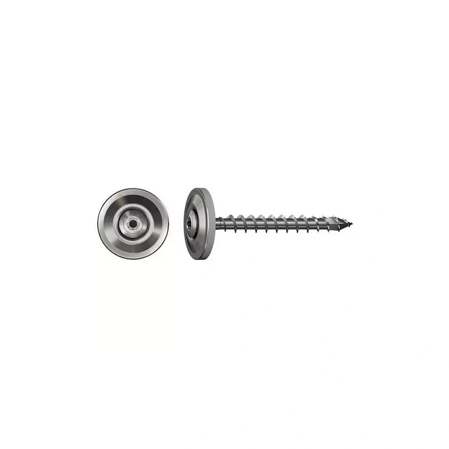 SPAX Spenglerschroef RVS-A2 met EPDM ring - 15mm - T20 - 4,5x45mm (80st)
