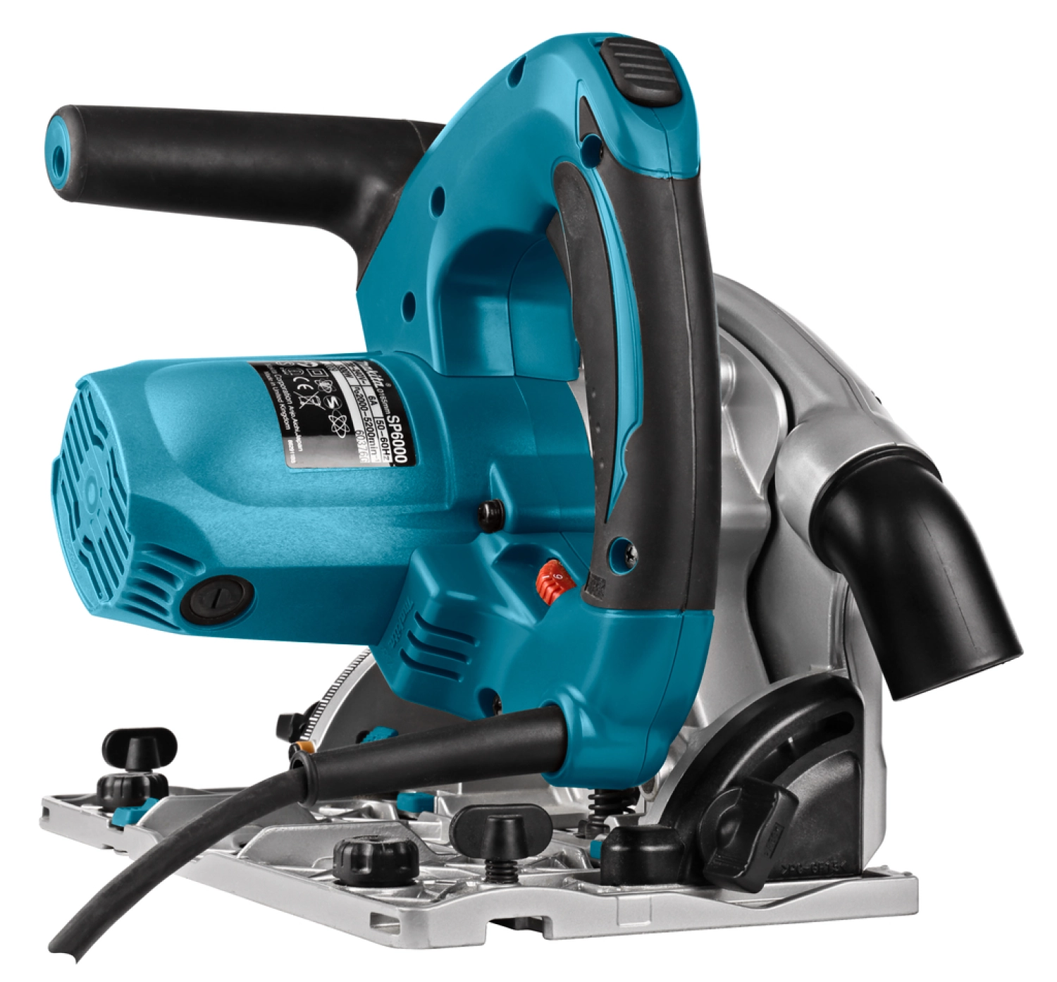 Makita SP6000J1 Invalzaag incl. geleiderail in Mbox - 1300W - 165mm-image