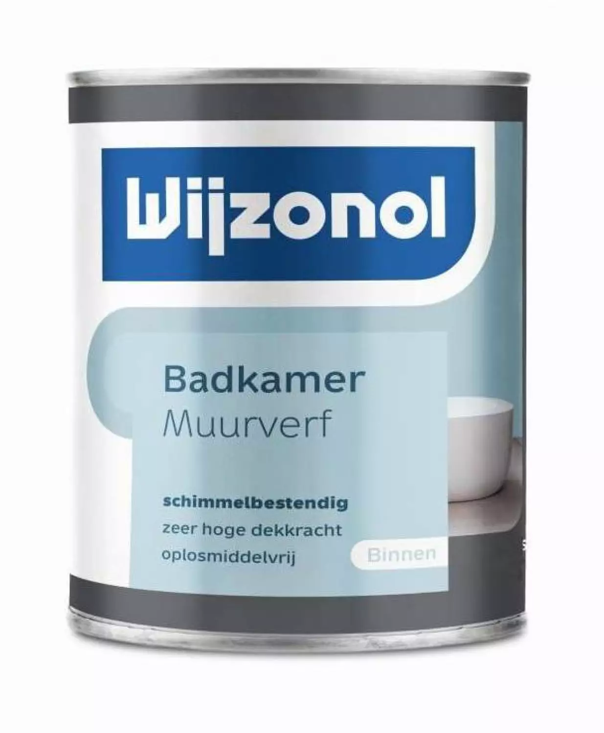 Wijzonol Badkamer Muurverf Mat - op kleur gemengd - 1L-image