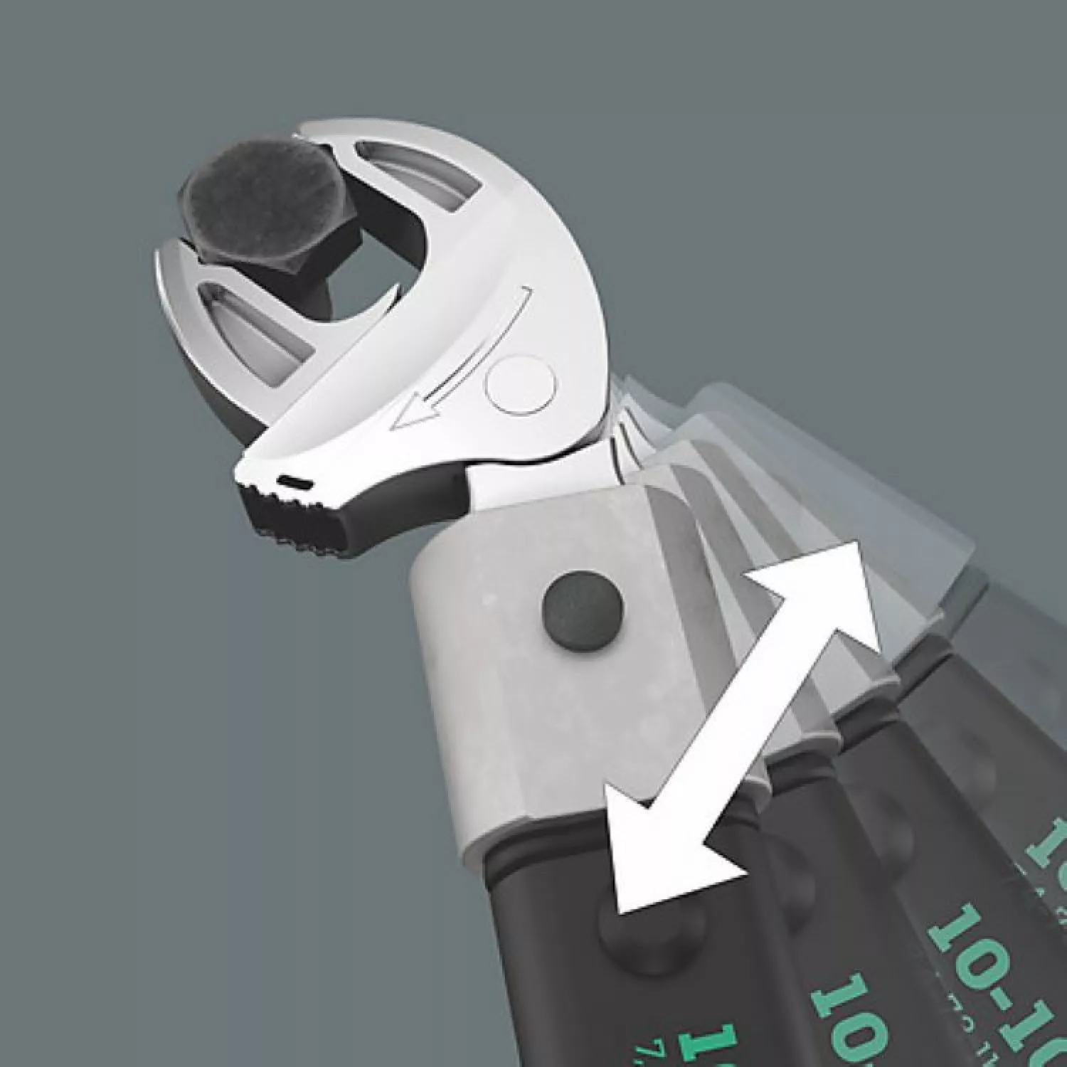 Wera 05020173001 7880 Joker XXL zelfinstellende insteek-steeksleutel voor sleutelmaat 24-32mm, 14x18mm, 14x18 x 24-32 x 15/16-1 1/4" x 113.5mm-image