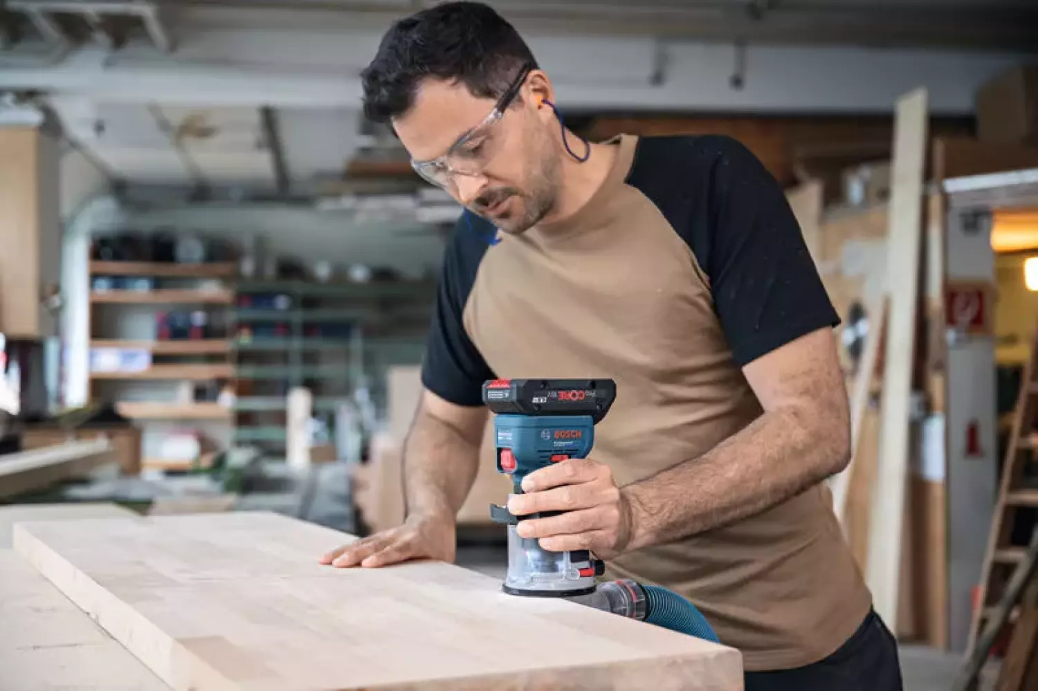 Bosch GKF 18V-8 18V accu Kantenfrees body - 8mm-image